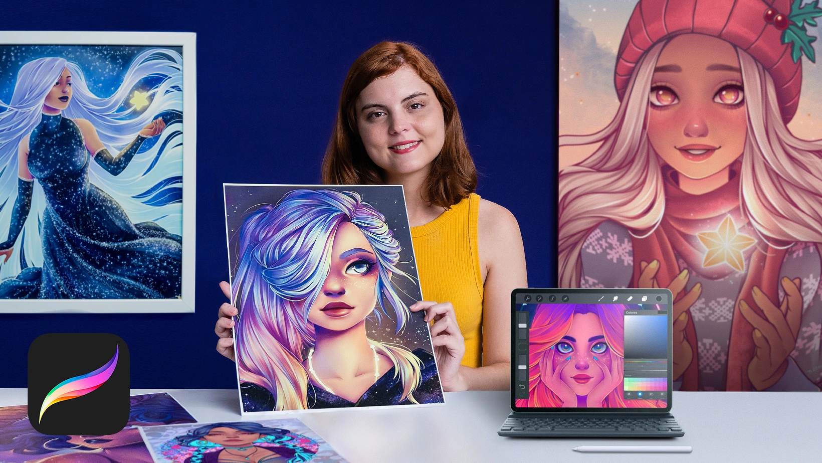 Онлайн-уроки иллюстрации в Procreate и их преимущества
